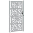 havelåge 100x200 cm vejrbestandigt stålbladdesign