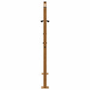 havelåge 100x100 cm vejrbestandigt stålkorsdesign