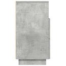 sengeborde 2 stk. med 2 skuffer 36x36x68 cm betongrå