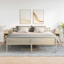sengeborde 2 stk. med skuffe 25x31x66 cm sonoma-eg