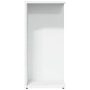 sengebord 46,5x29x61 cm konstrueret træ hvid