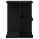 sengebord 46,5x29x61 cm konstrueret træ sort-eg