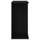 sengebord 46,5x29x61 cm konstrueret træ sort-eg