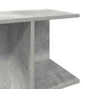sengebord 46,5x29x61 cm konstrueret træ betongrå