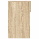 sengebord med skuffe 20x36x60 cm sonoma-eg