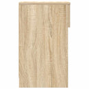 sengeborde med skuffe 2 stk. 20x36x60 cm sonoma-eg