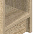 sengeborde med skuffe 2 stk. 20x36x60 cm sonoma-eg