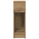 sengebord med skuffe 20x36x60 cm kunsteg