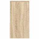 sengeborde med skuffe 2 stk. 35x34x66,5 cm sonoma-eg