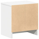 sengeborde 2 stk. med skuffe 39x28x41 cm hvid