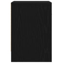 sengebord med skuffe 39x28x41 cm sort