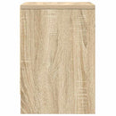 sengebord med skuffe 39x28x41 cm sonoma-eg