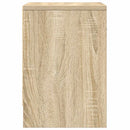 sengeborde 2 stk. med skuffe 39x28x41 cm sonoma-eg
