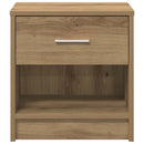 sengebord med skuffe 39x28x41 cm kunsteg