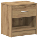 sengeborde 2 stk. med skuffe 39x28x41 cm kunsteg