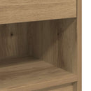 sengeborde 2 stk. med skuffe 39x28x41 cm kunsteg