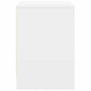 sengeborde 2 stk. med skuffe 40x34x50 cm hvid