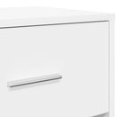 sengeborde 2 stk. med skuffe 40x34x50 cm hvid