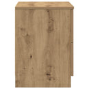 sengebord med 2 skuffer 40x36x50 cm kunsteg
