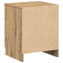 sengebord med 2 skuffer 40x36x50 cm kunsteg