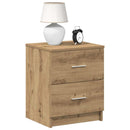 sengeborde 2 stk. med 2 skuffer håndlavet eg 40x36x50 cm