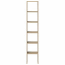 bogreoler stabelbare 2 stk. 30x30x80 cm sonoma-eg