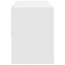 skostativ stabelbar 89,5x30x40 cm hvid
