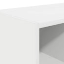 skostativ stabelbar 89,5x30x40 cm hvid