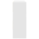 skostativer stabelbare 2 stk. 89,5x30x40 cm hvid
