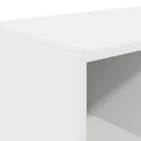 skostativer stabelbare 2 stk. 89,5x30x40 cm hvid