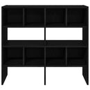 skostativer stabelbare 2 stk. 89,5x30x40 cm sort-eg