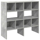 skostativer stabelbare 2 stk. 89,5x30x40 cm betongrå