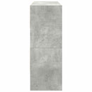 skostativer stabelbare 2 stk. 89,5x30x40 cm betongrå