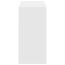 skostativer stabelbare 2 stk. 60x30x30,5 cm hvid