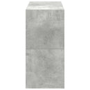 skostativer stabelbare 2 stk. 60x30x30,5 cm betongrå