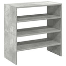 skostativer stabelbare 2 stk. 60x30x30,5 cm betongrå