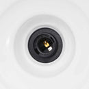 pendellampe højdejusterbar E27 Ø 31 cm metal glans gul