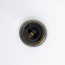 pendellampe højdejusterbar E27 Ø 22 cm metal glans rød