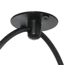 pendellampe med 3 lampeholdere E27 metal sort