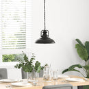 pendellampe E27 Ø 31 cm jern sort