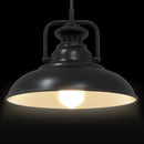 pendellampe E27 Ø 31 cm jern sort