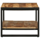 sofabord 70x50x38 cm massivt ru mangotræ