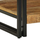 sofabord 70x50x38 cm massivt ru mangotræ