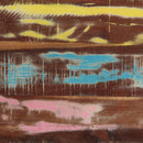 sofabord 50x50x38 cm massivt genbrugstræ flerfarvet