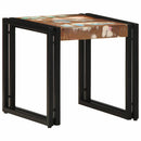Sofabord Flerfarvet 40 x 40 x 38 cm Solid genbrugs træ