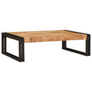 Badeværelseshylde Brun 80 x 50 x 23 cm Solid Ru raw mango træ