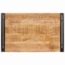Badeværelseshylde Brun 80 x 50 x 23 cm Solid Ru raw mango træ