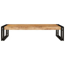 Badeværelseshylde Brun 100 x 50 x 23 cm Solid Ru raw mango træ