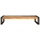 Badeværelseshylde Brun 120 x 50 x 23 cm Solid Ru raw mango træ