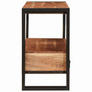 Make-upbord skab Brun 71 x 33 x 58 cm Massivt Akacietræ